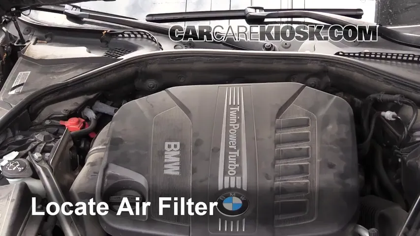 2014 BMW 535d xDrive 3.0L 6 Cyl. Turbo Diesel Air Filter (Engine)